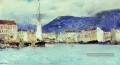 paysage italien 1890 Isaac Levitan scènes de ville de paysage urbain